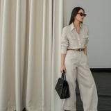 Shibuya Cream Top
