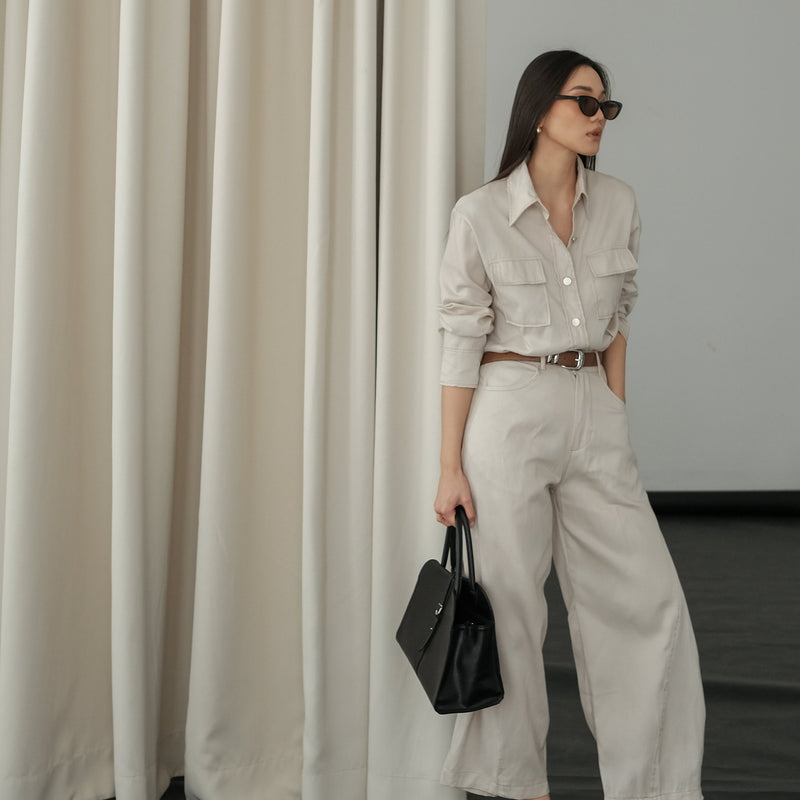 Shibuya Cream Top