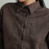 Tottori Brown Top