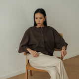 Takaoka Brown Top