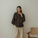 Takaoka Brown Top