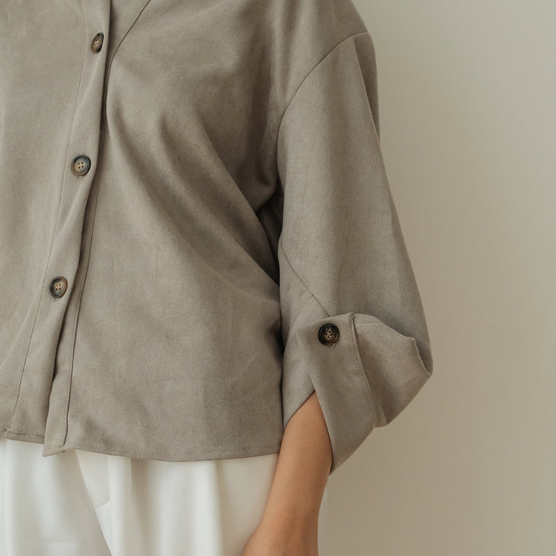 Takaoka Grey Top