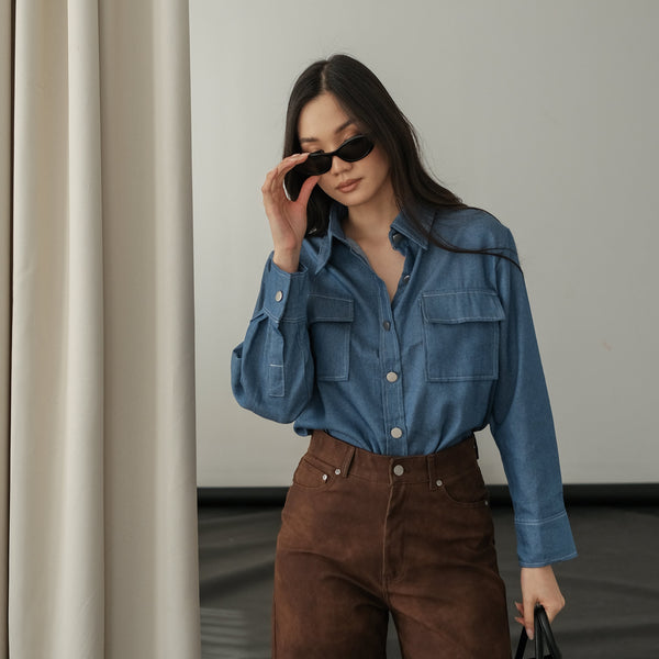 Shibuya Denim Top