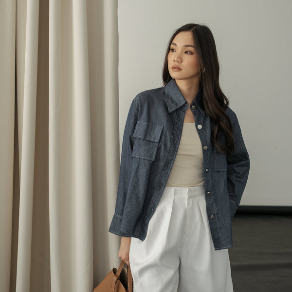Shibuya Navy Top