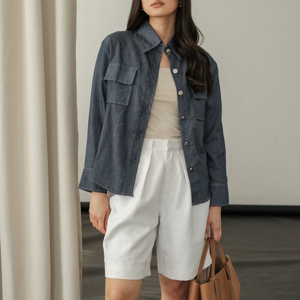 Shibuya Navy Top