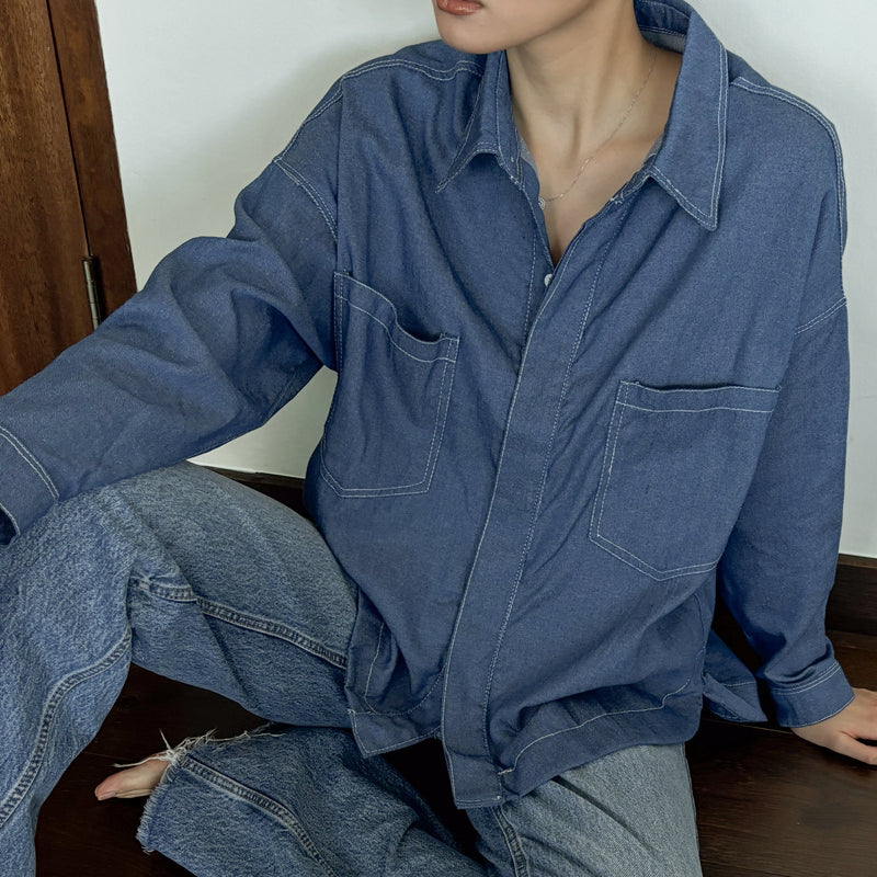 Otsu Denim Top