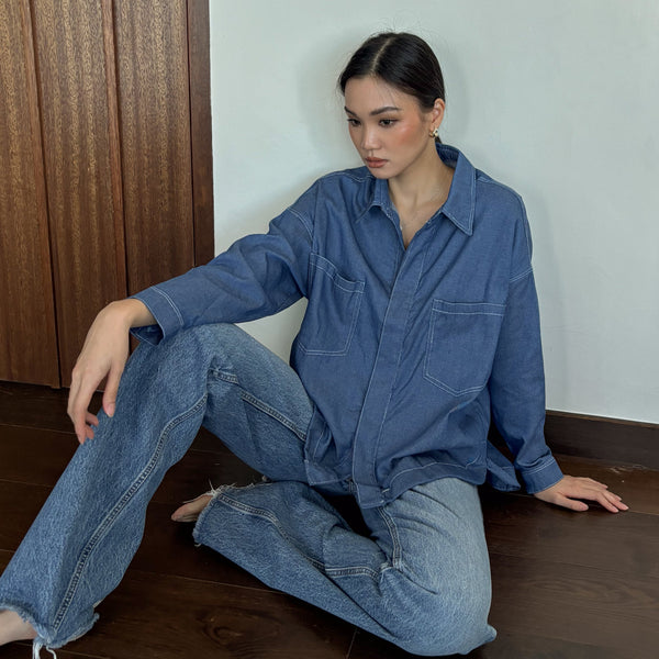 Otsu Denim Top