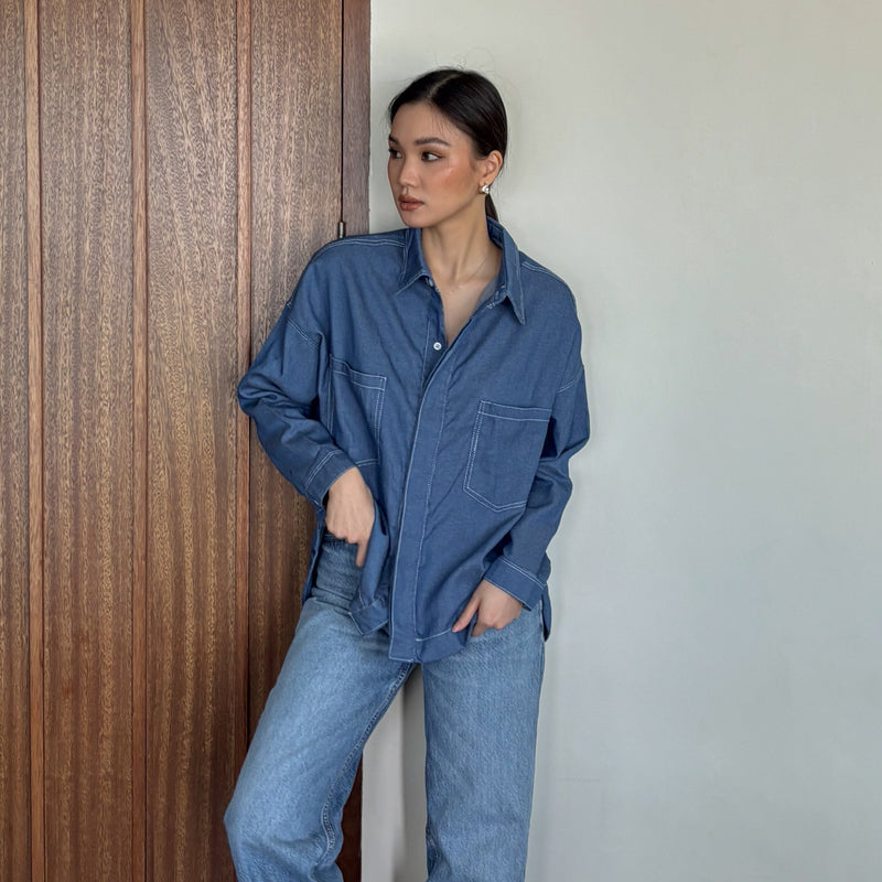 Otsu Denim Top