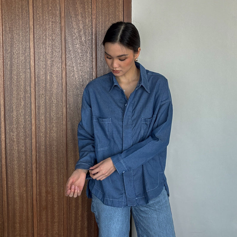 Otsu Denim Top