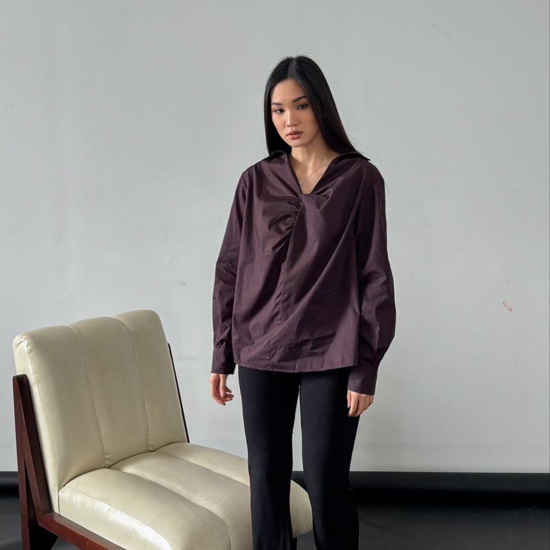 Tokoro Dark Brown Top