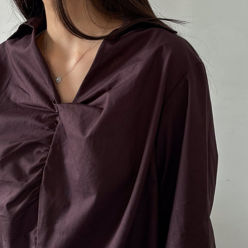 Tokoro Dark Brown Top