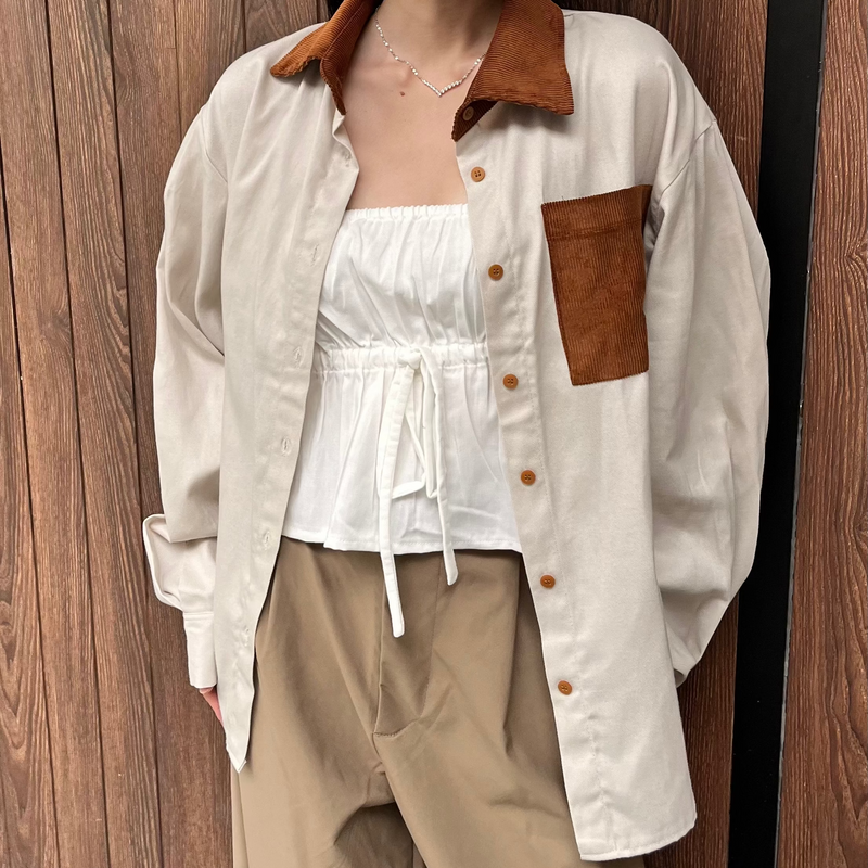 Okayama Cream Top