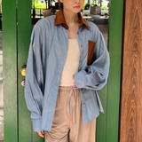 Okayama Blue Top