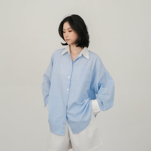 Hachi Blue Top