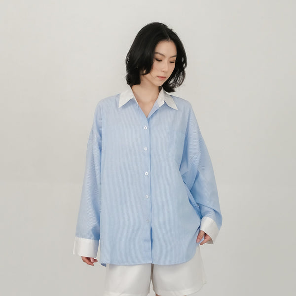 Hachi Blue Top