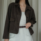 Yamaguchi Dark Brown Top