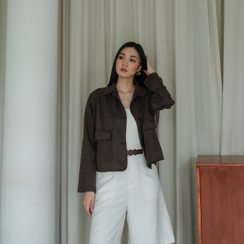 Yamaguchi Dark Brown Top