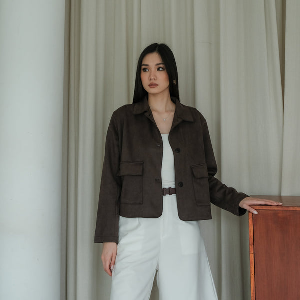 Yamaguchi Dark Brown Top