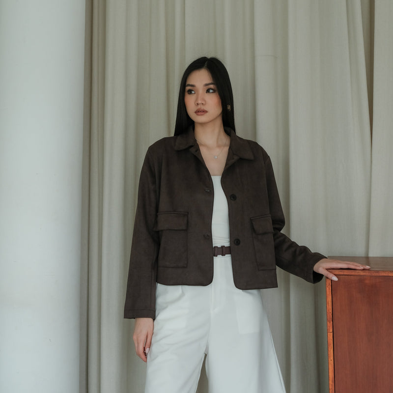 Yamaguchi Dark Brown Top