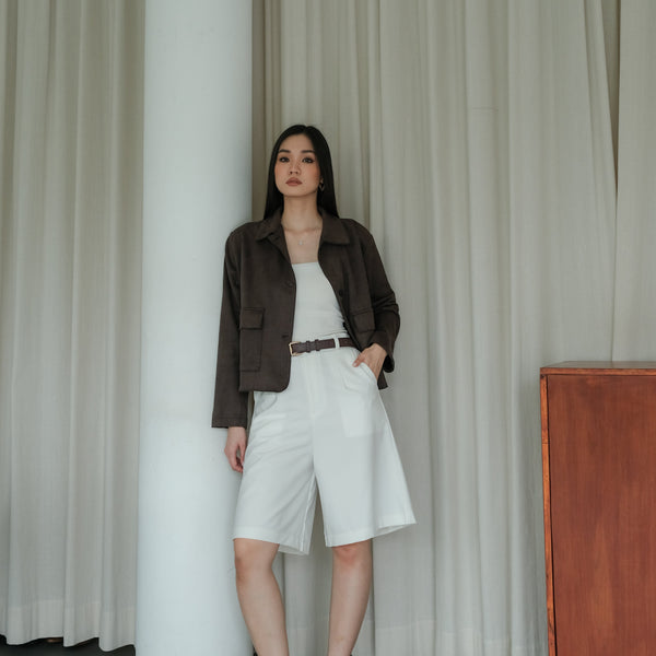Yamaguchi Dark Brown Top