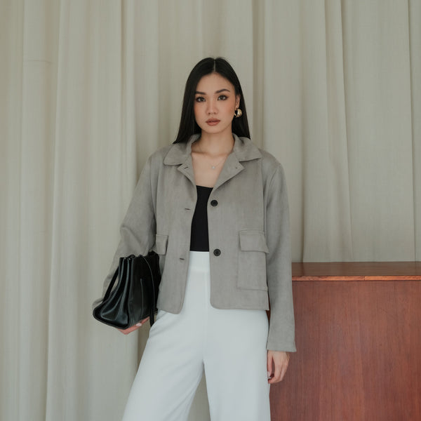 Yamaguchi Grey Top